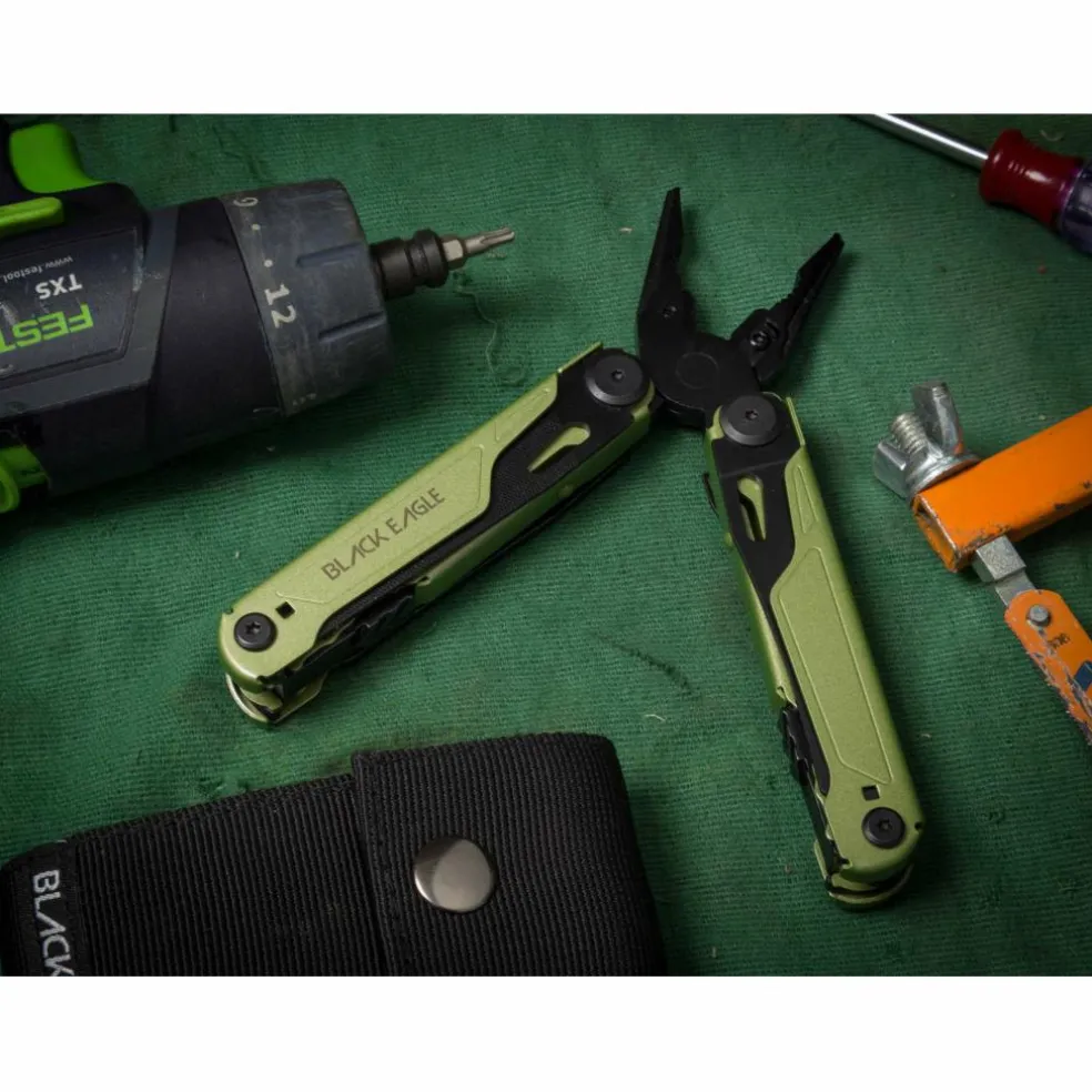 Black Eagle Yukon multitool forest green
