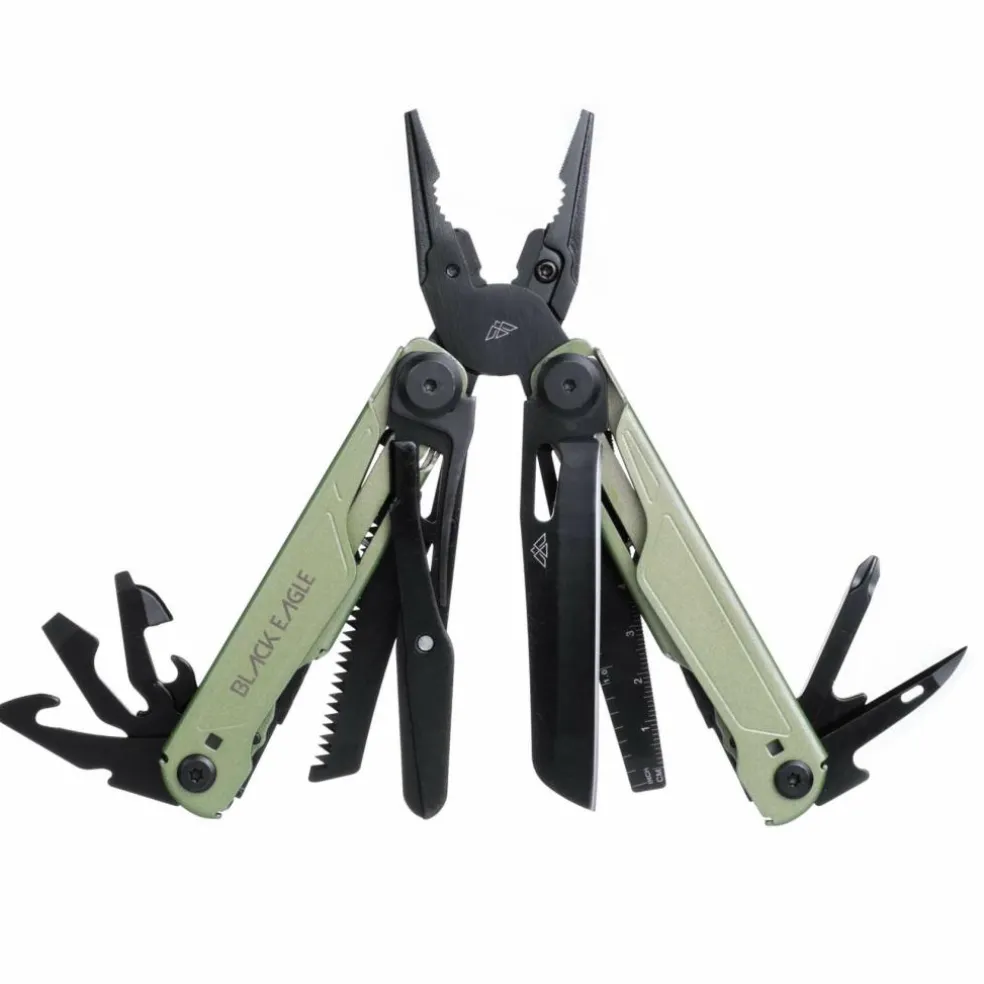 Black Eagle Yukon multitool forest green