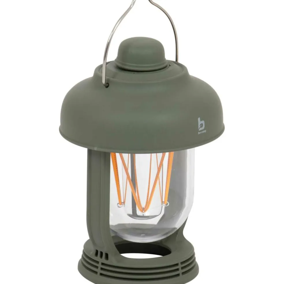 Bo-Camp Dekalb industriële tafellantaarn groen