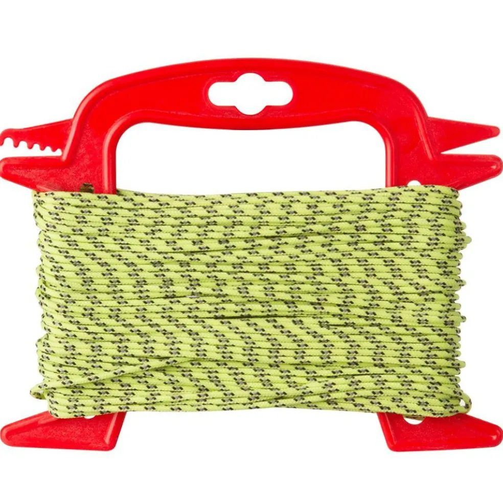 Bo-Camp Reflecterende scheerlijn op haspel 20 meter x ø 3 mm