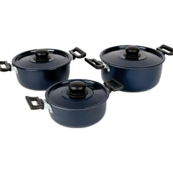 Bo-Camp Rondo pannenset 3-delig aluminium