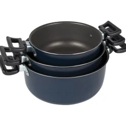 Bo-Camp Rondo pannenset 3-delig aluminium