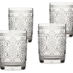 Bo-Camp Sicilian drinkglas 450 ml transparent 4-pack