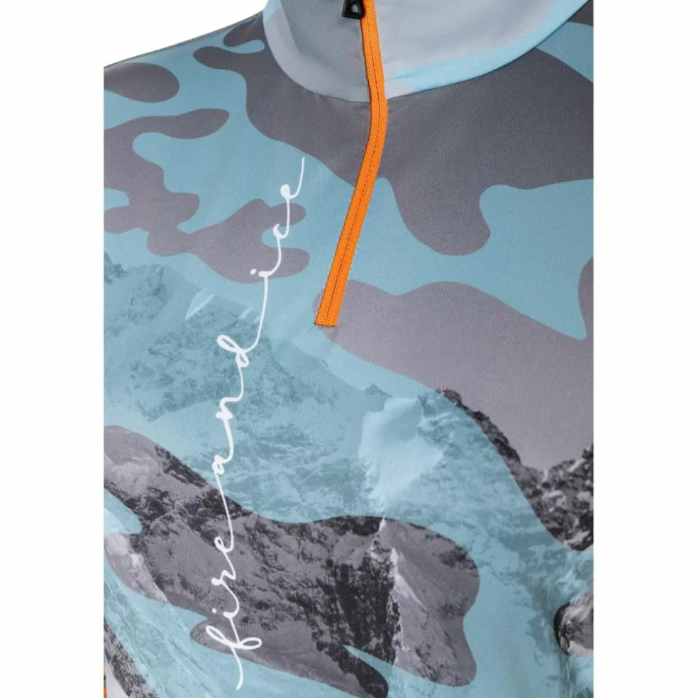 Bogner Fire+Ice Ilvy skipully dames light blue grey orange