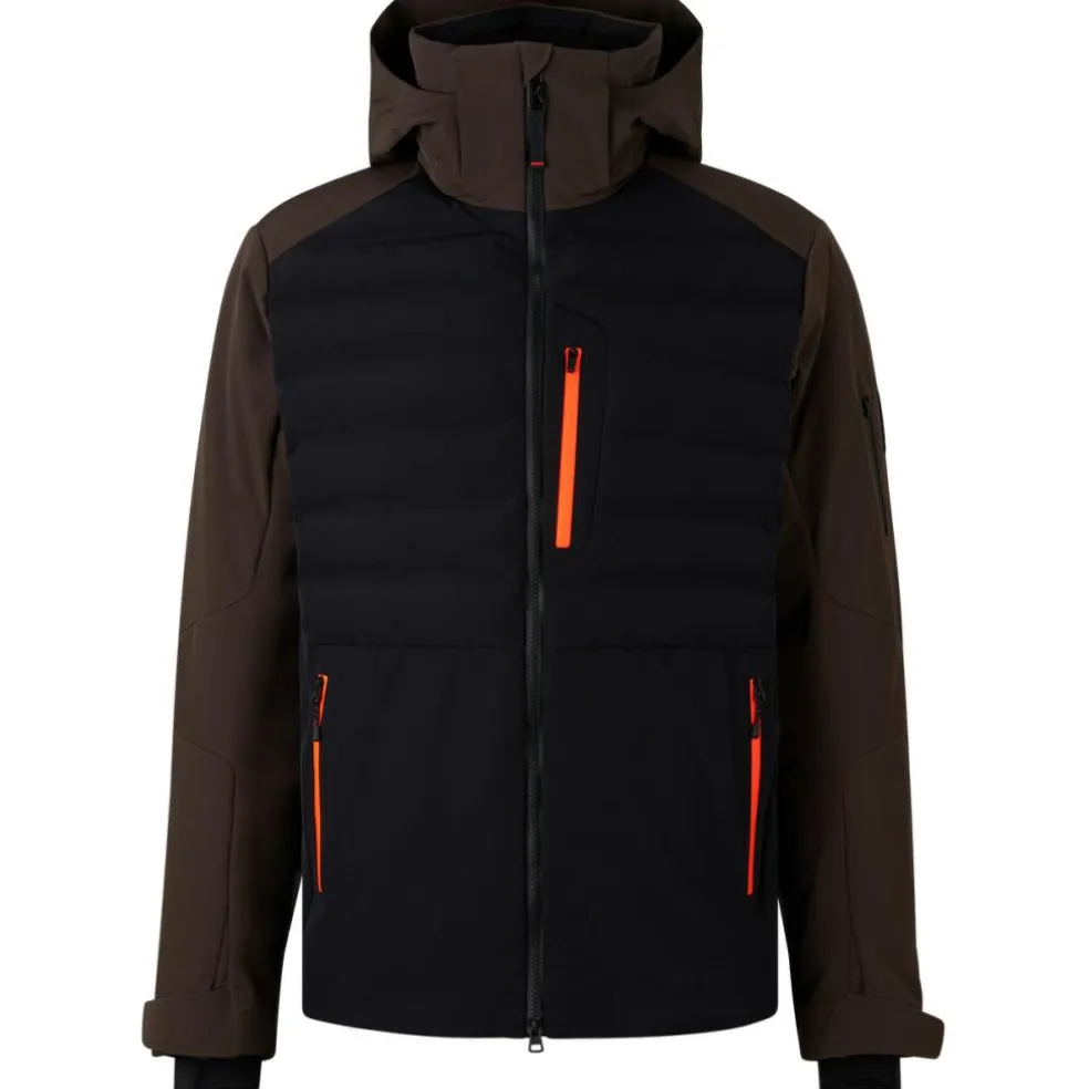 Bogner Fire+Ice Ivo winterjas heren black chocolade