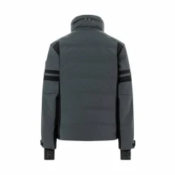 Bogner Minho softshell winterjas heren darkgrey black