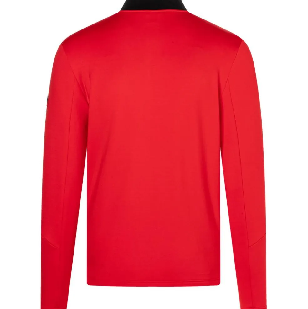 Bogner Xilas fleece vest heren fast red