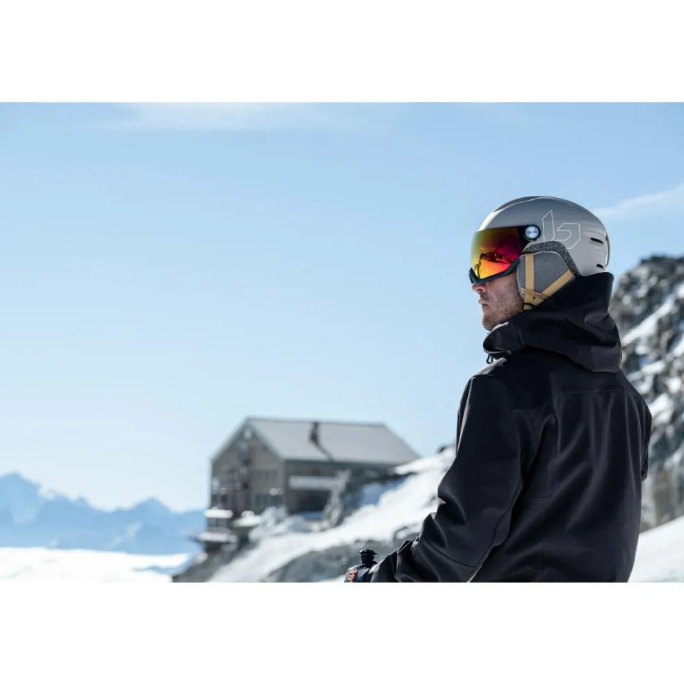 Bollé ECO V-ATMOS skihelm oatmeal matte - 52 - 55 cm