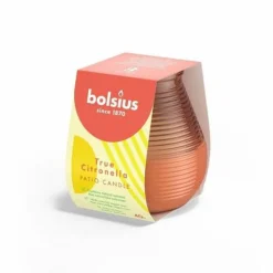 Bolsius Citronella buitenkaars koraal