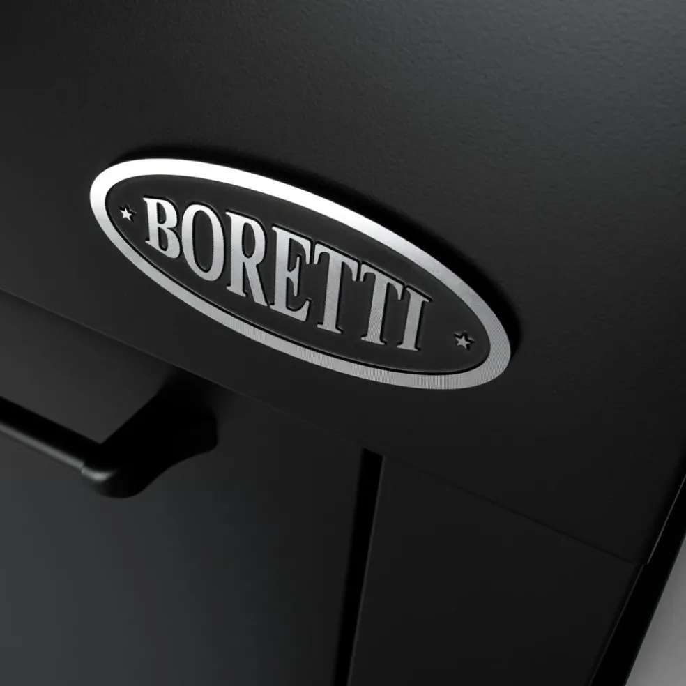 Boretti Luciano buitenkeuken black inclusief koelkast