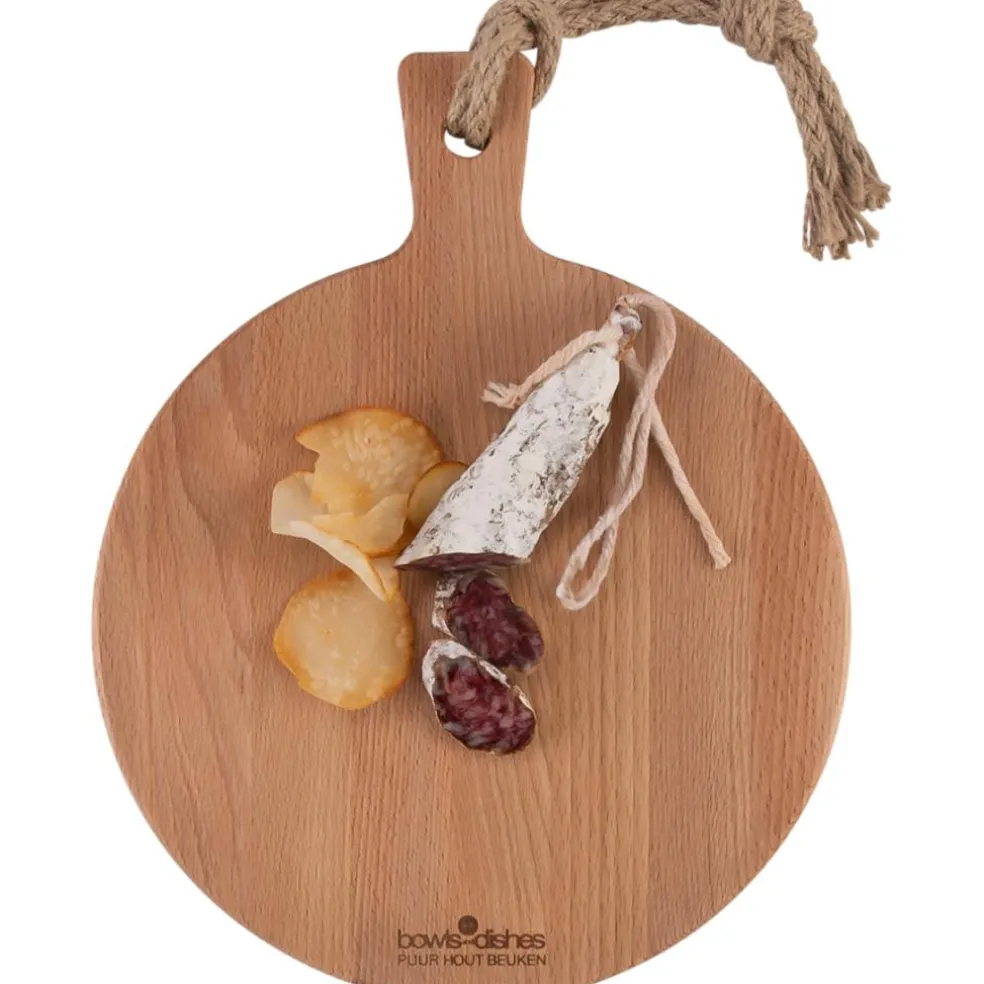 Bowls and Dishes Beuken serveerplank ø 25 cm
