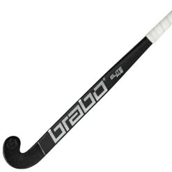 Brabo Elite 5 Carbon WTB Extreme Low Bow hockeystick  black silver - 36,5 inch L