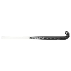 Brabo Elite 5 Carbon WTB Extreme Low Bow hockeystick  black silver - 36,5 inch L