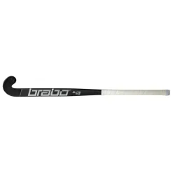 Brabo Elite 5 Carbon WTB Extreme Low Bow hockeystick  black silver - 36,5 inch L