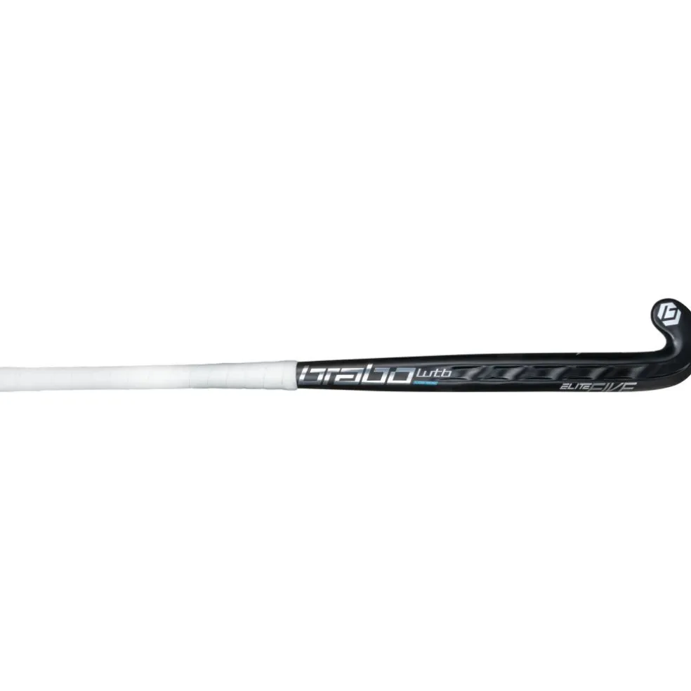 Brabo Elite 5 Carbon WTB Low Bow hockeystick black white