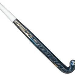 Brabo Elite 1 WTB Forged Carbon Extreme Low Bow hockeystick navy gold
