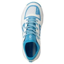 Brabo Elite hockeyschoenen junior white argentinian blue