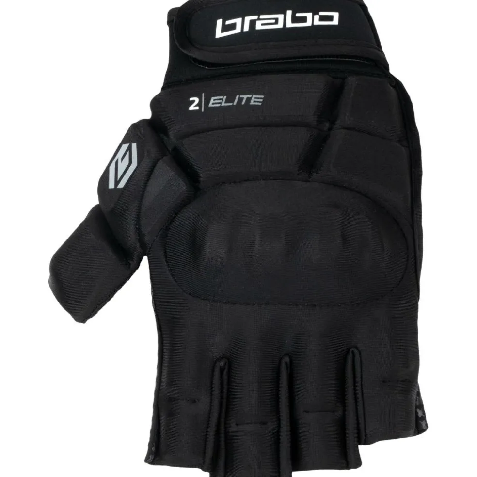 Brabo Elite Pro Player hockeyhandschoen black