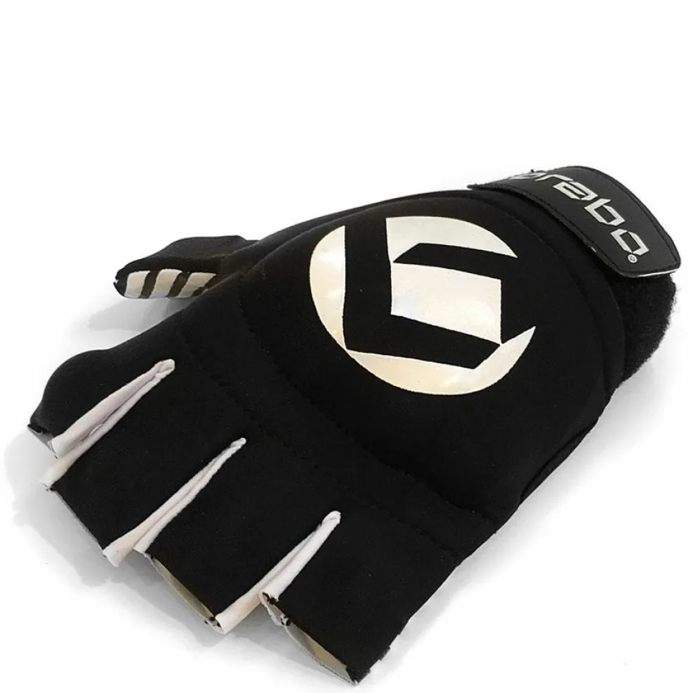 Brabo F5 Pro Glove hockeyhandschoen white - L