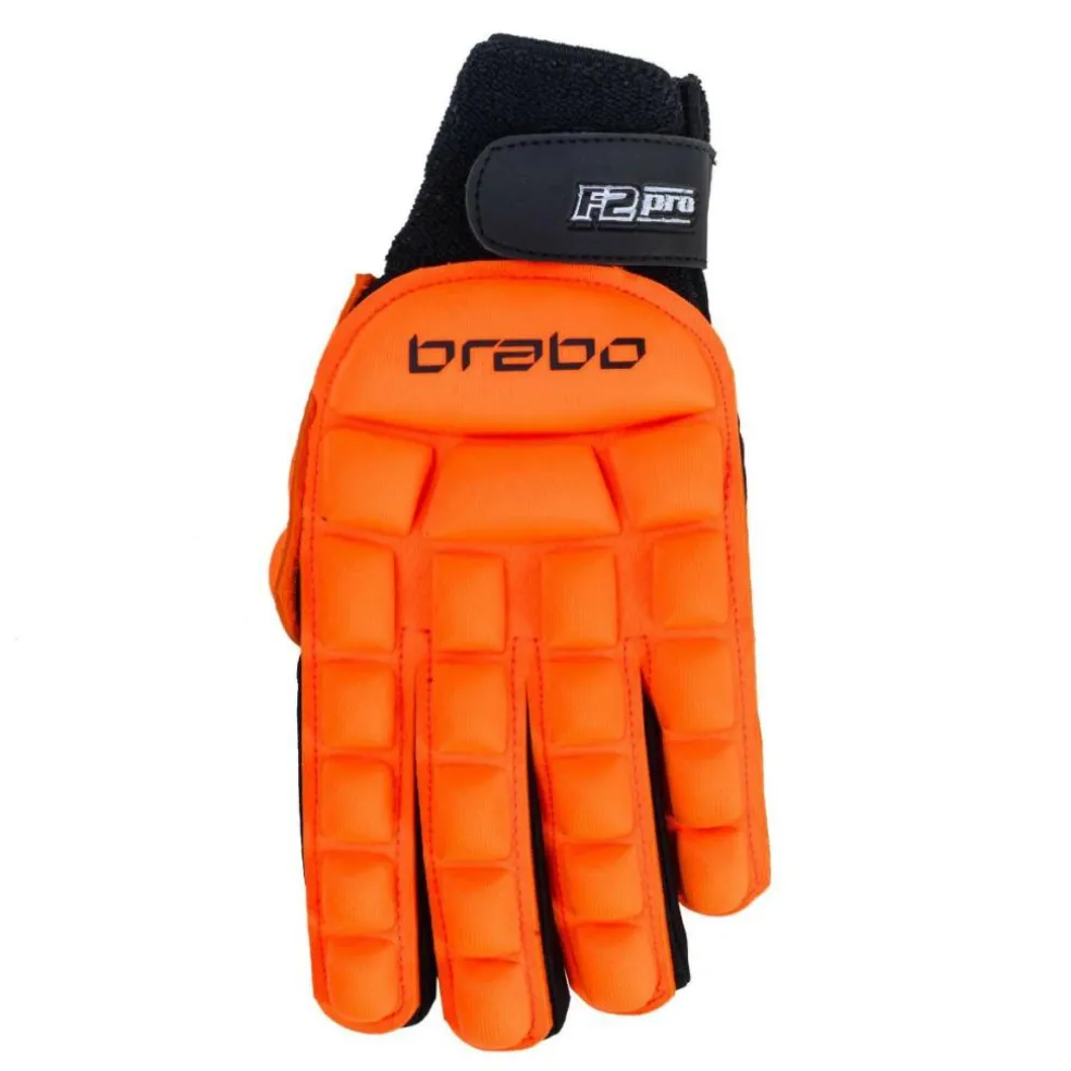 Brabo F2.1 Pro Indoor hockeyhandschoen orange