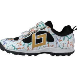 Brabo Force Velcro hockeyschoenen junior marble black