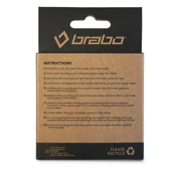 Brabo gebitsbeschermer junior trans orange white