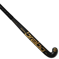 Brabo Goalie F1 Original L Regular Bow hockeystick black gold