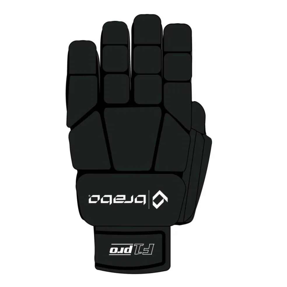 Brabo Indoor Player Glove F1.1 hockeyhandschoen black