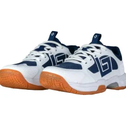 Brabo Indoor Tribute hockeyschoenen junior navy white