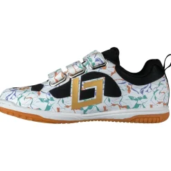 Brabo Indoor Velcro zaalhockeyschoenen junior marble black