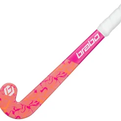 Brabo O'GEEZ Baby hockeystick junior marble pink - 18 inch