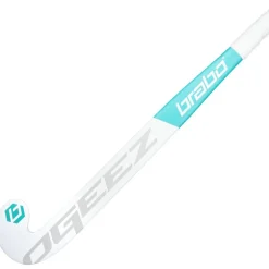 Brabo O'GEEZ Original hockeystick junior aqua white