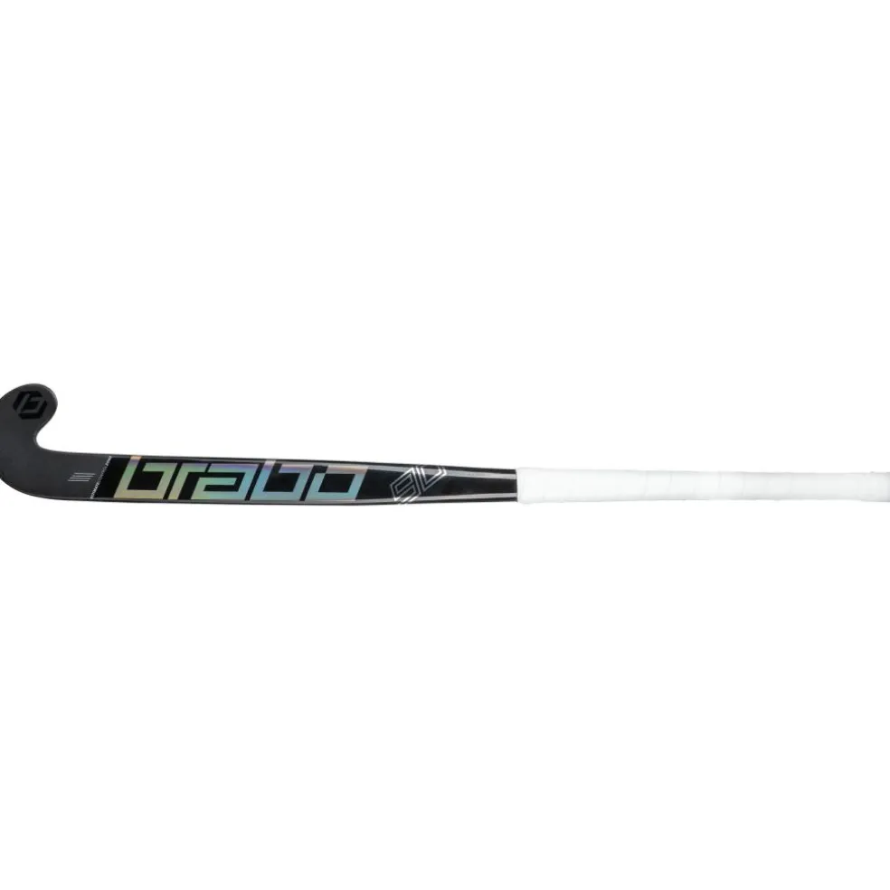 Brabo Traditional Carbon 90 Extreme Low Bow hockeystick black silver