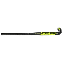 Brabo Traditional Carbon 60 Classic Curve hockeystick black neon green