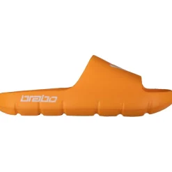 Brabo Tribute hockeyschoenen junior orange white inclusief slippers