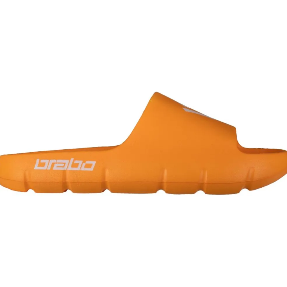 Brabo Tribute hockeyschoenen junior orange white inclusief slippers