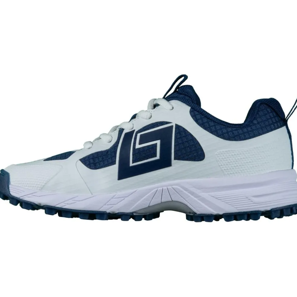 Brabo Tribute hockeyschoenen junior navy white inclusief slippers