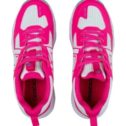 Brabo Tribute hockeyschoenen junior pink aqua inclusief slippers
