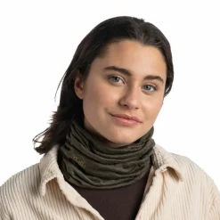 Buff Lightweight Merino col solid bark