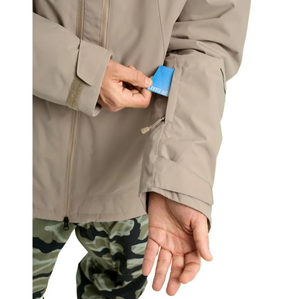 Burton Reserve 2L Insulated winterjas heren summit taupe