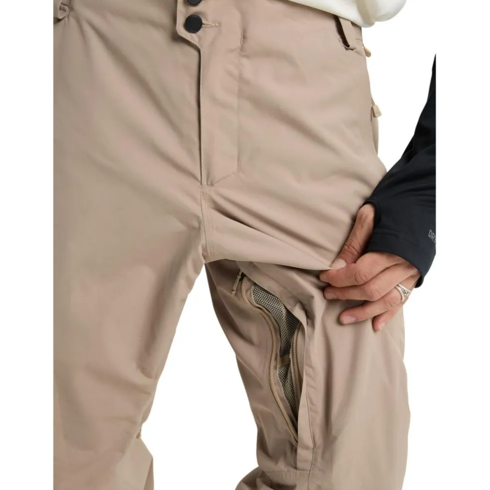 Burton Reserve 2L skibroek heren summit taupe