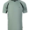 By VP  8100620 padel shirt heren green
