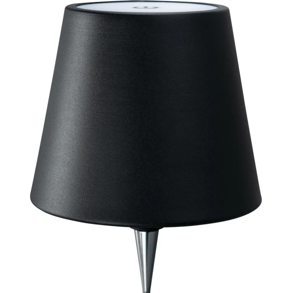 Calex Flessenstop met verlichting black