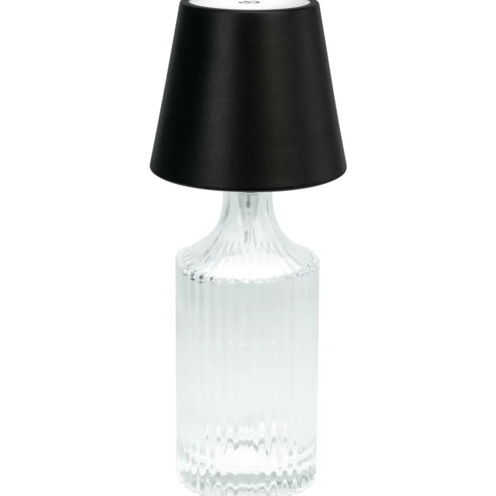 Calex Flessenstop met verlichting black