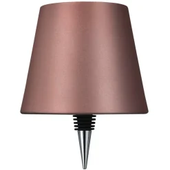 Calex Flessenstop met verlichting bronze