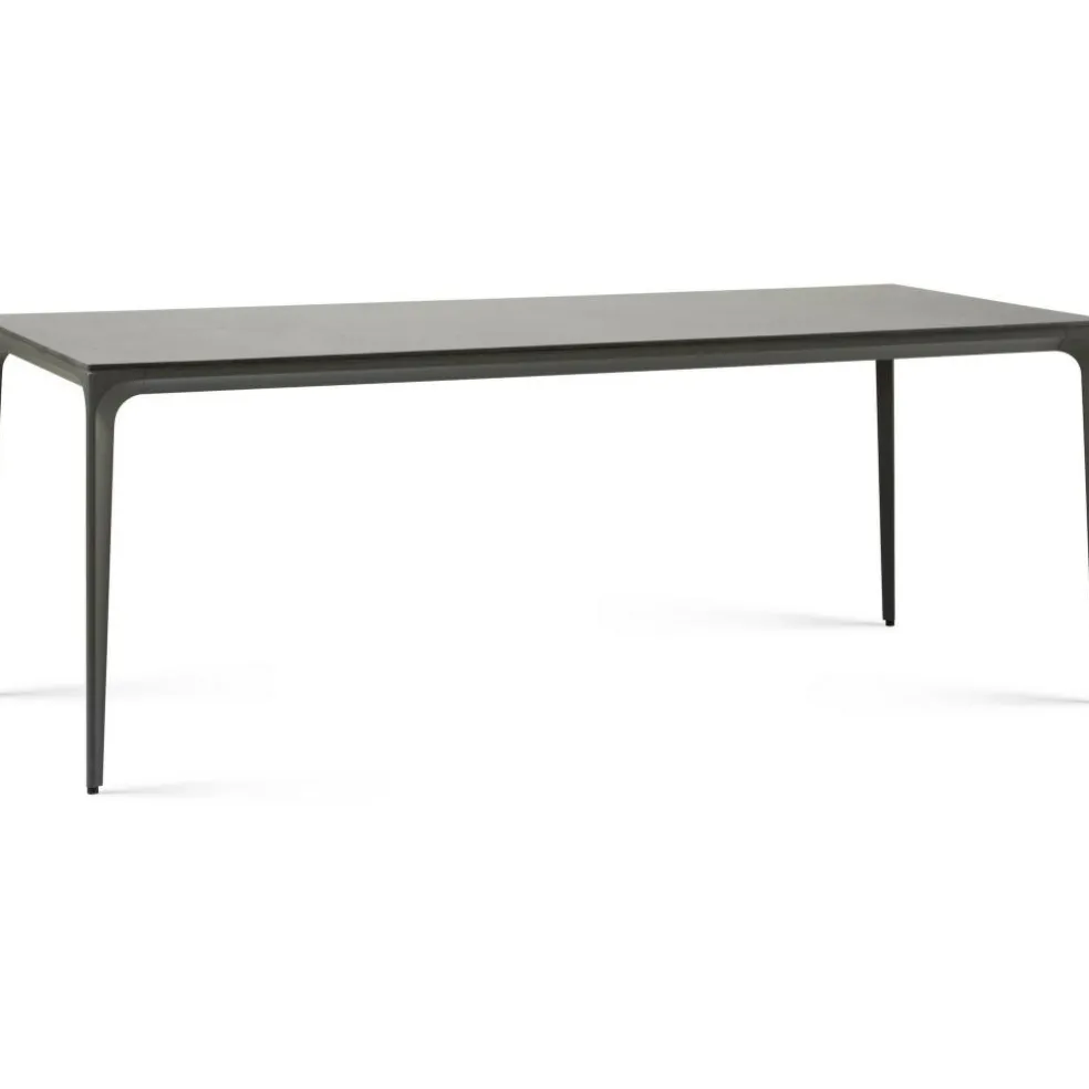 Callisto Miranda tuintafel 200 x 90 antraciet