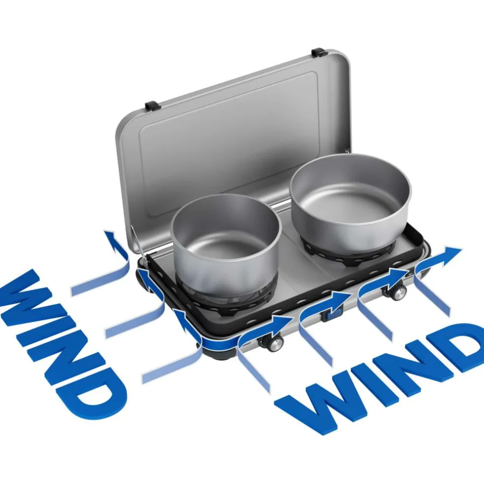 Campingaz Camping Kitchen Maxi CV 2-pits kooktoestel