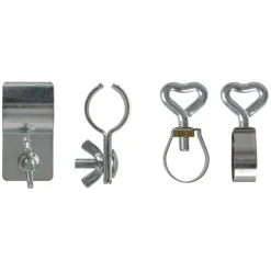 Campking Daksteun gebogen staal 22 / 19 mm 170 - 250 cm