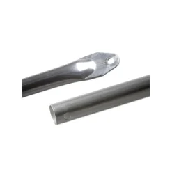 Campking Einddeel geplet staal 22 mm 115 cm