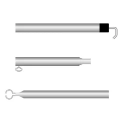 Campking Extra dakligger staal 25 / 22 mm 170 - 250 cm
